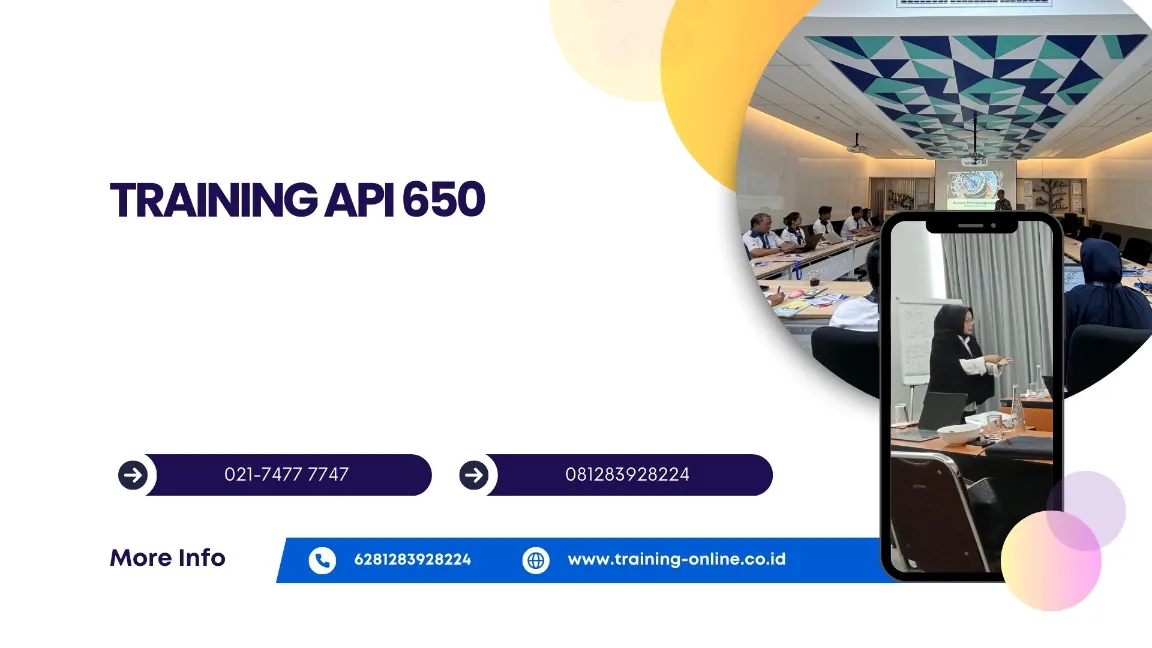 TRAINING API 650 - Informasi Training Terlengkap